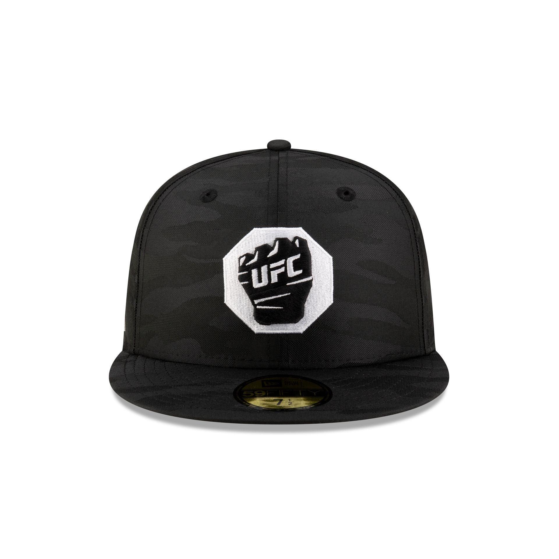 UFC Mexico Black Camo Glove 59FIFTY Fitted Hat Male Product Image