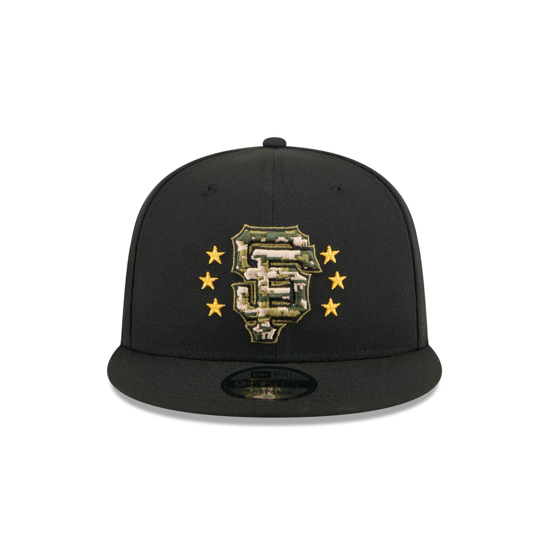 San Francisco Giants Armed Forces Day 2024 9FIFTY Snapback Hat Male Product Image