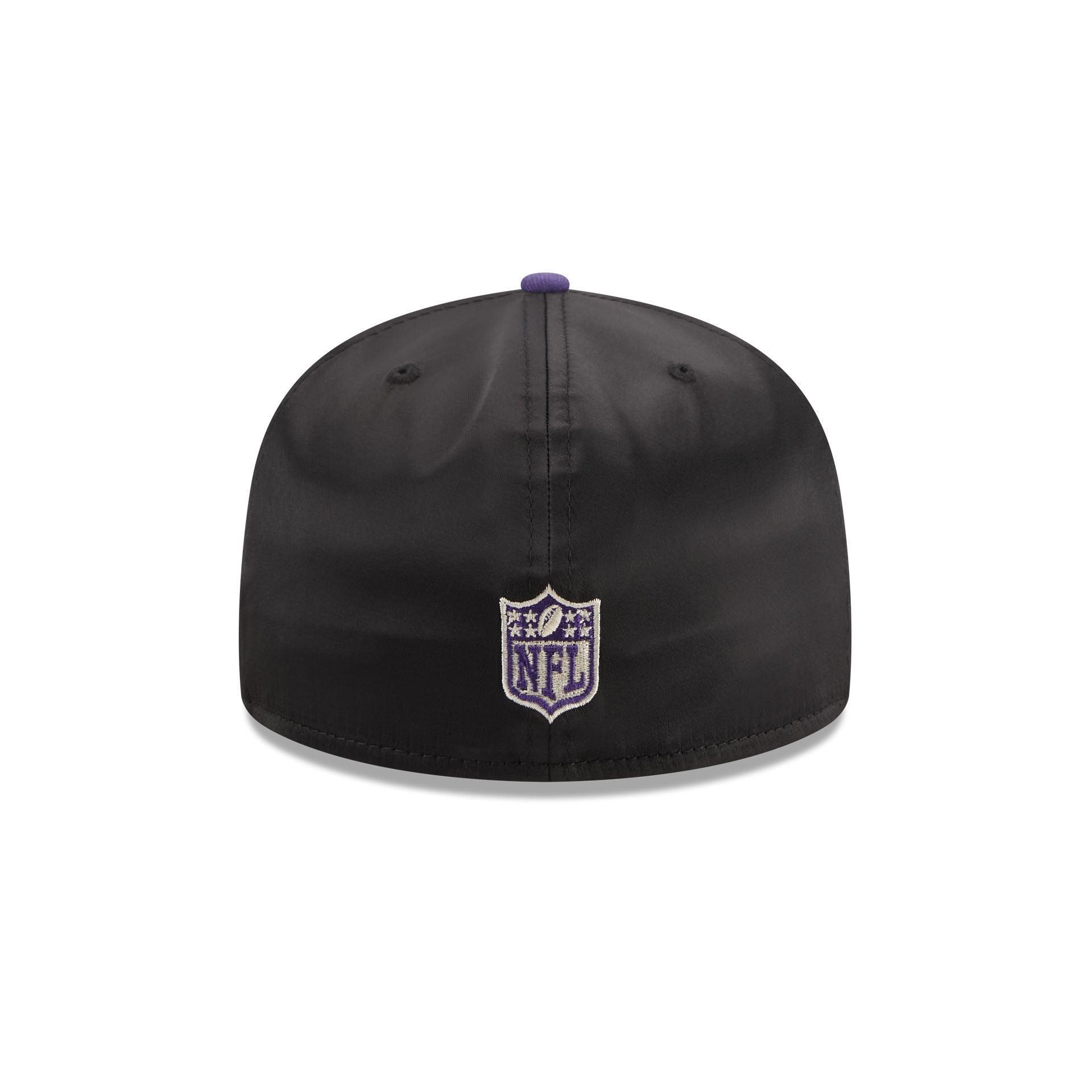 Baltimore Ravens Satin 59FIFTY Fitted Hat Male Product Image