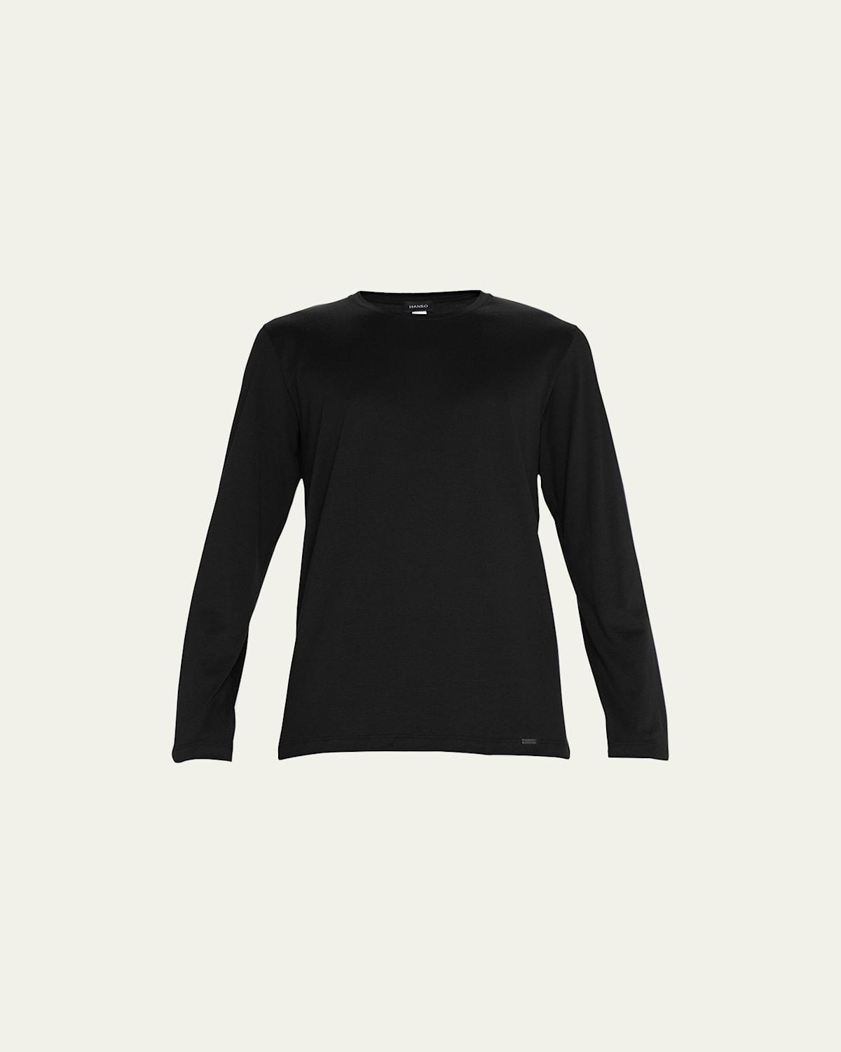 Mens Night And Day Solid Long Sleeve Tee Product Image