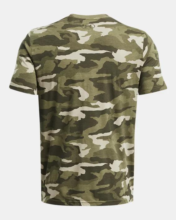 Mens UA Performance Cotton Camo Collegiate Short Sleeve Product Image