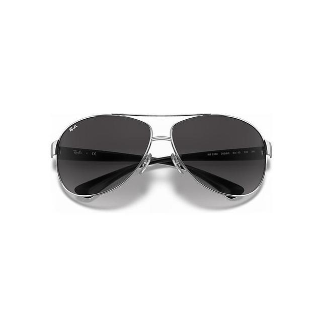 Ray-Ban Mens 0RB3386 63mm Aviator Sunglasses Product Image