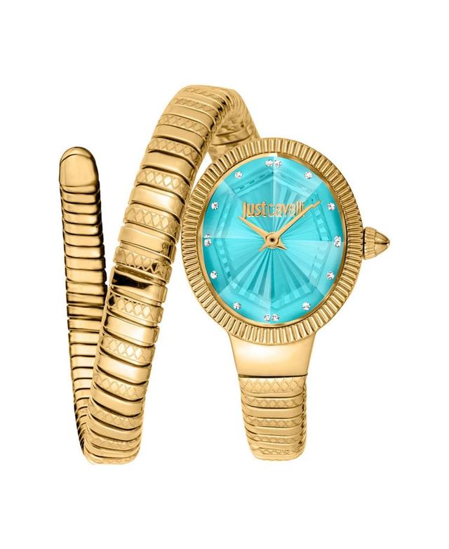 Just Cavalli Womens Ardea Turquoise Dial Watch - JC1L268M0035 Product Image