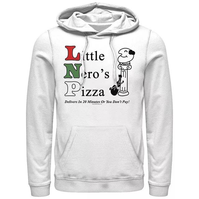 Big & Tall Home Alone Little Neros Pizza Graphic Hoodie, Mens Product Image