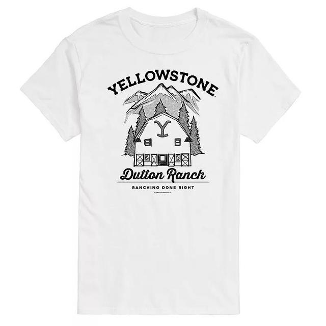 Mens Yellowstone Dutton Ranch Graphic Tee Product Image