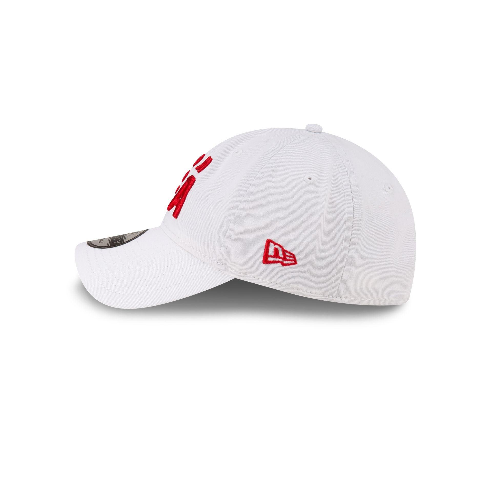 Team USA White 9TWENTY Adjustable Hat Male Product Image