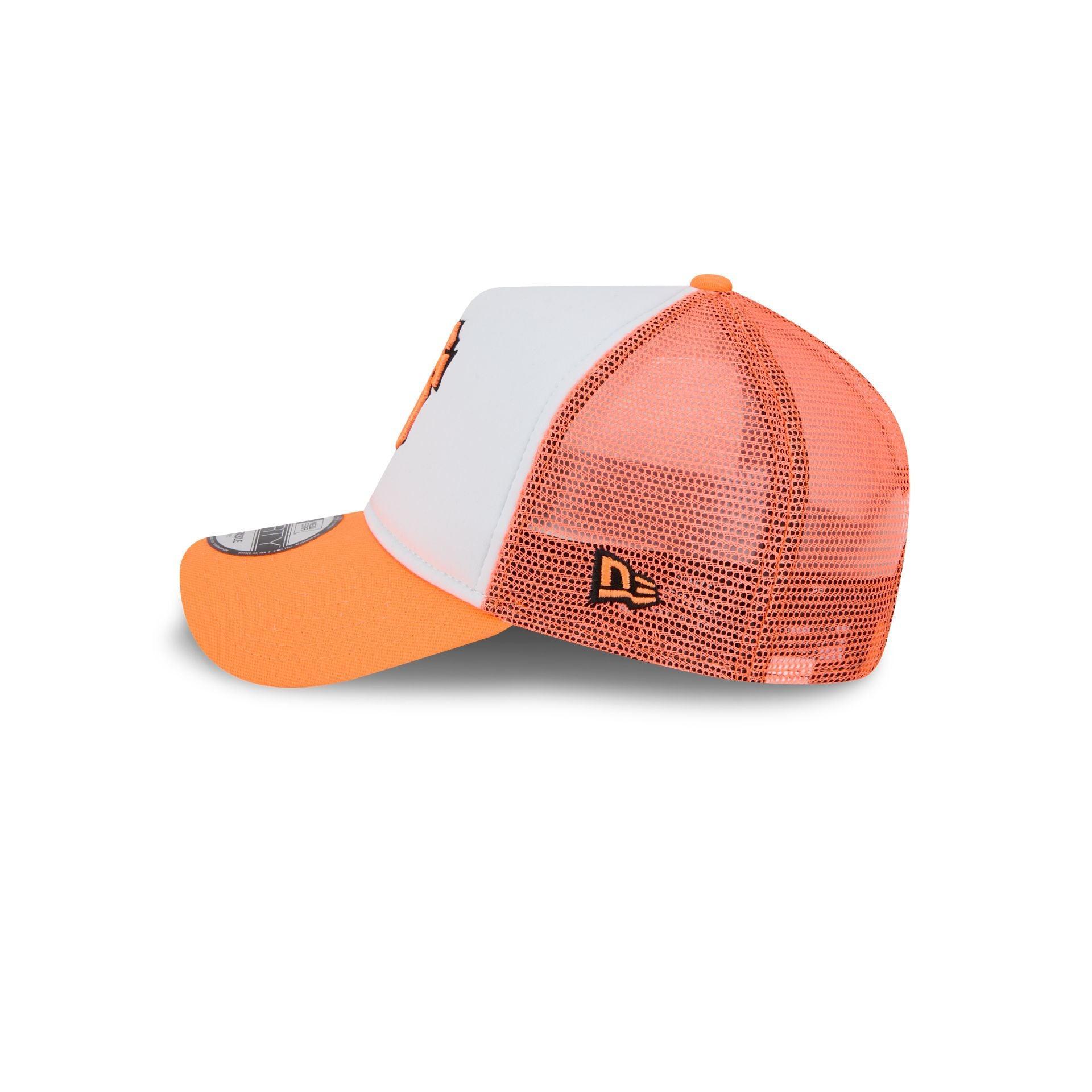 San Francisco Giants Hi Vis Doodle 9FORTY A-Frame Trucker Hat Male Product Image