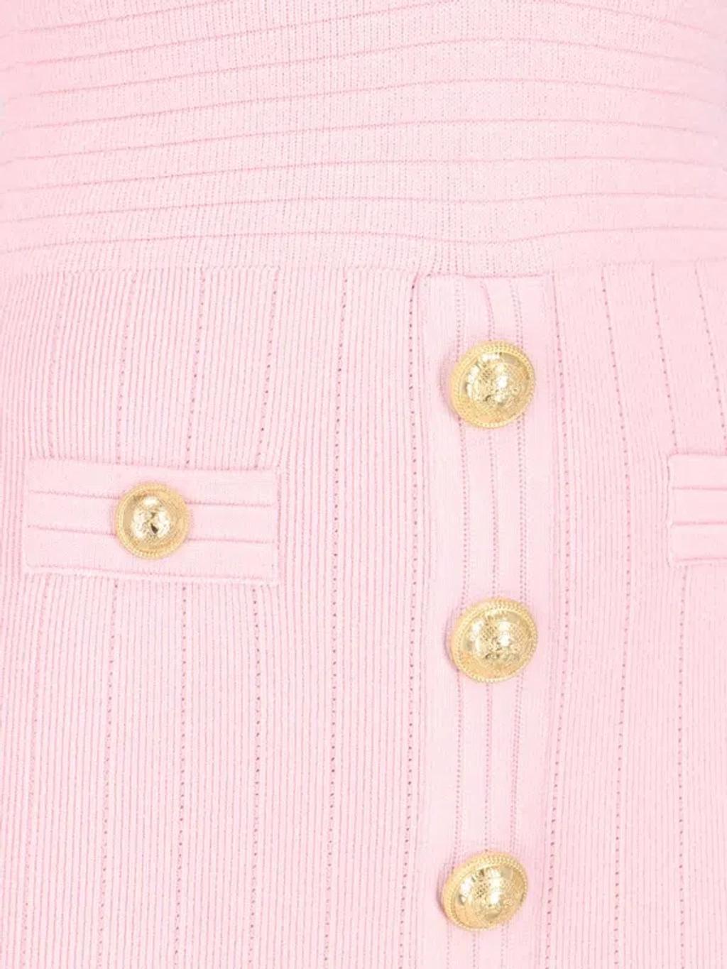 BALMAIN Dresses In Pink Product Image