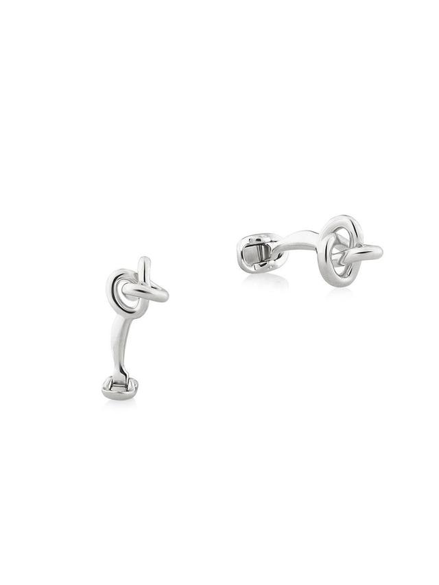 Mens Gambit Sterling Silver Cufflinks Product Image