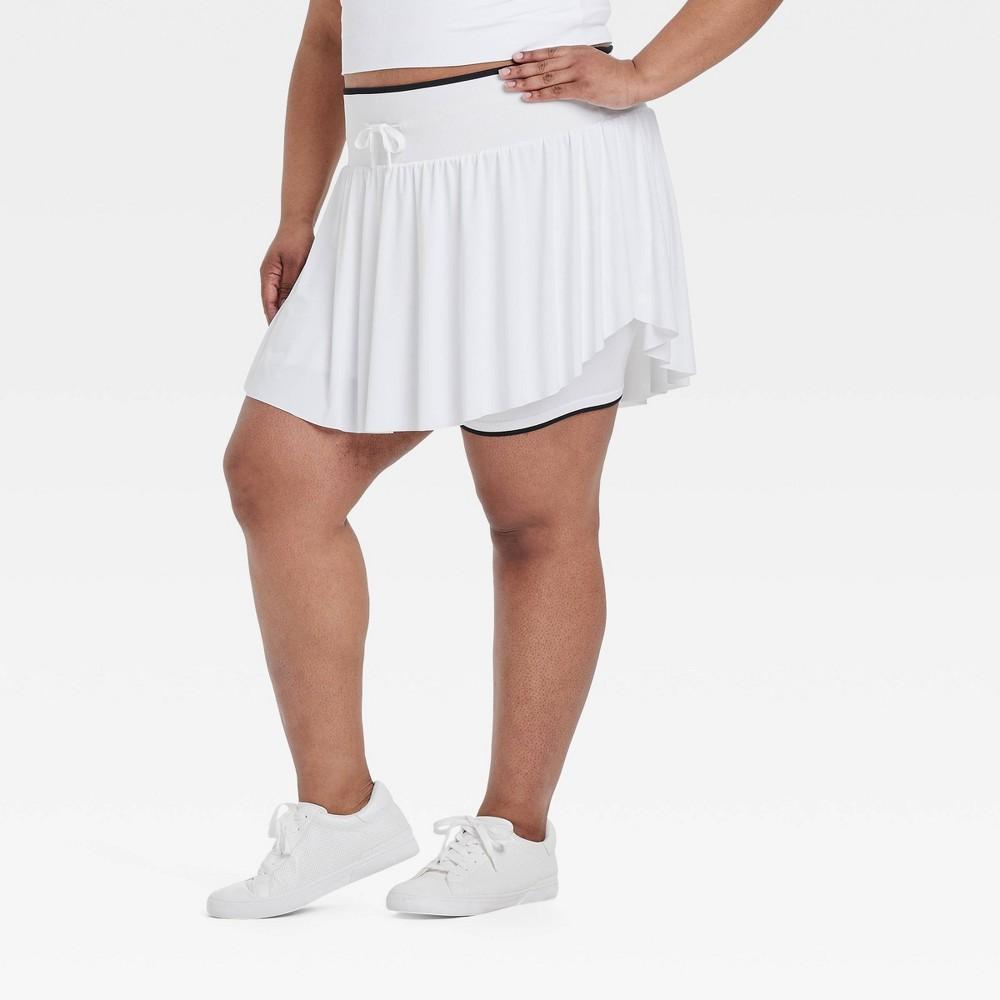 Womens Seamless Skort - All In Motion White 4X Product Image