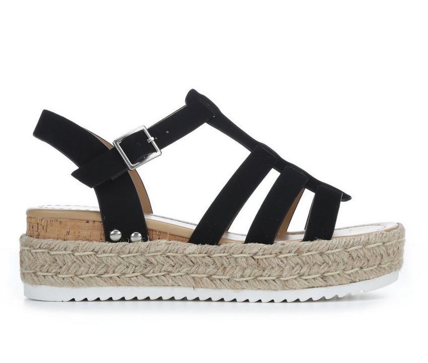 Women's Soda Trader Espadrille Wedge Sandals Product Image