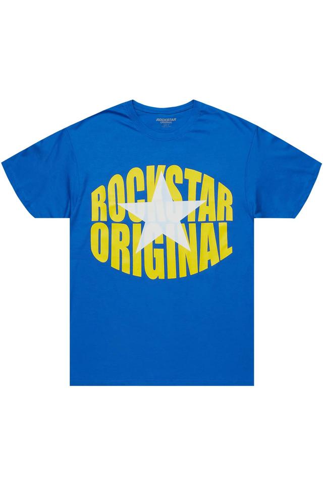 Ranger Blue/Yellow Graphic T-Shirt Male Product Image