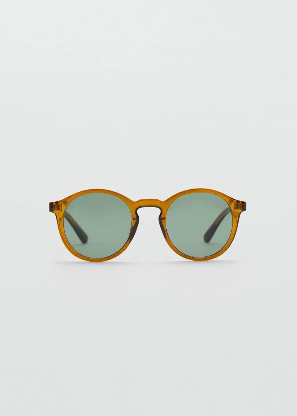 MANGO MAN - Rounded sunglasses - One size - Men Product Image