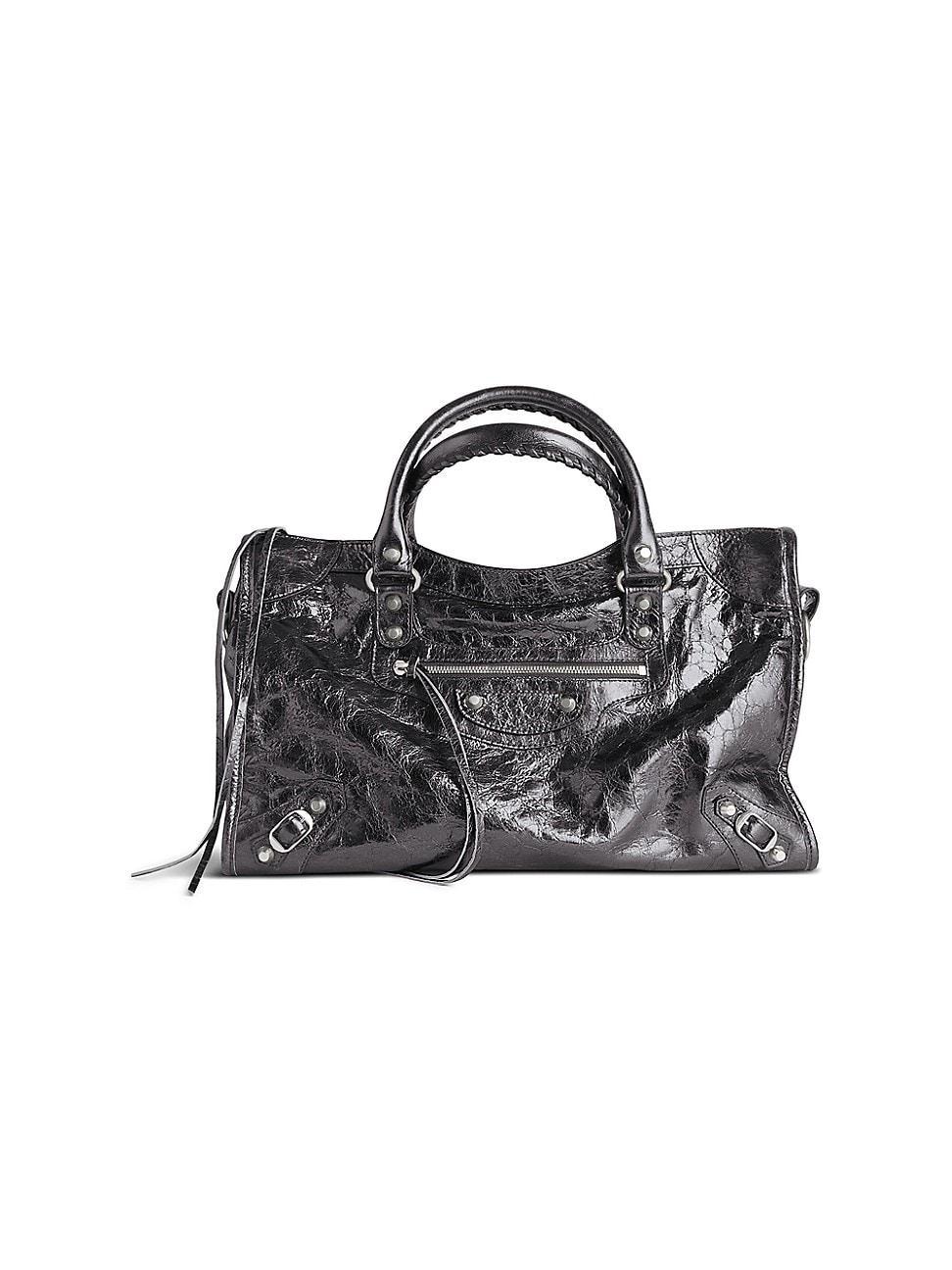 Womens Le City Medium Tote Bag Metallized Product Image