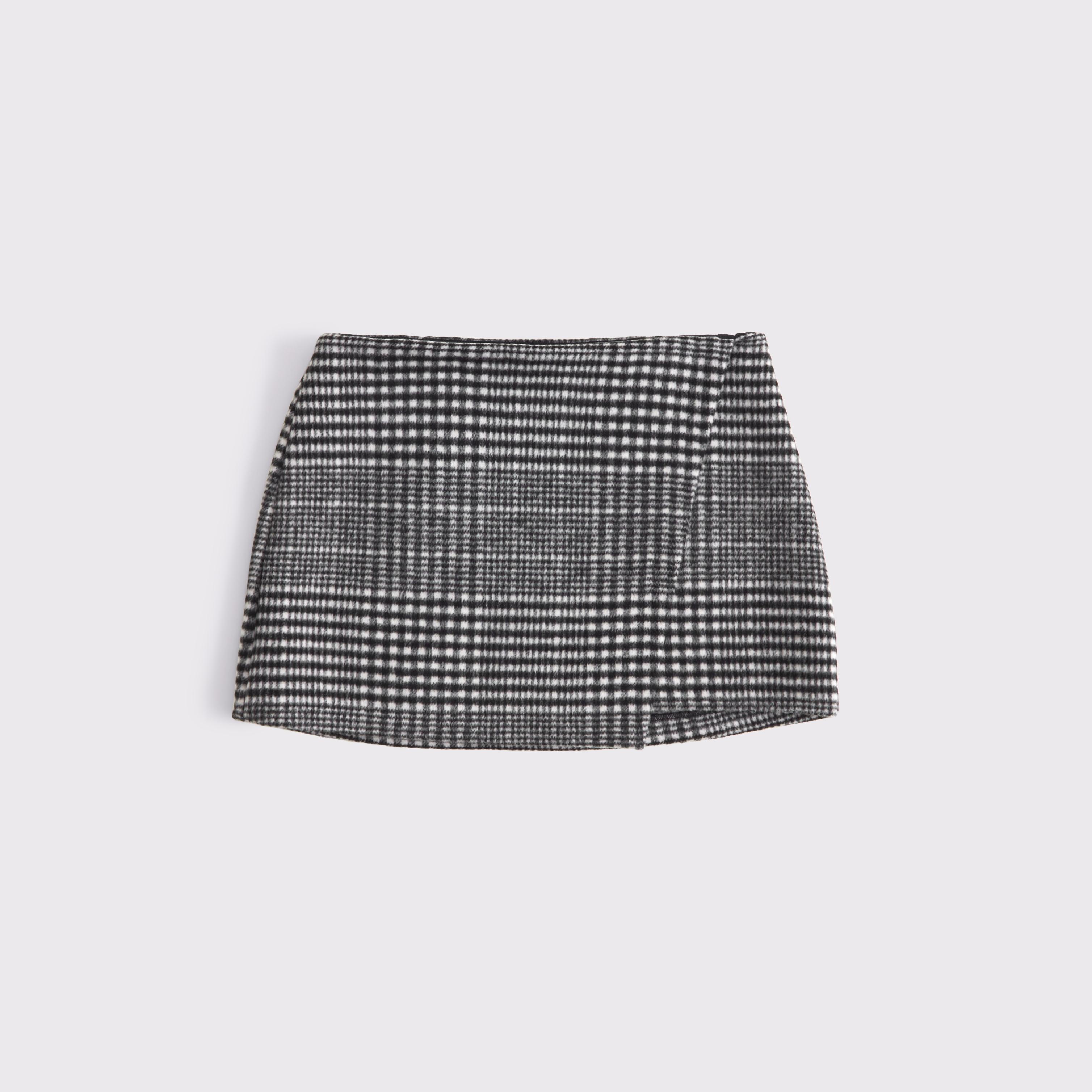 Mid Rise Wrap Skort Product Image