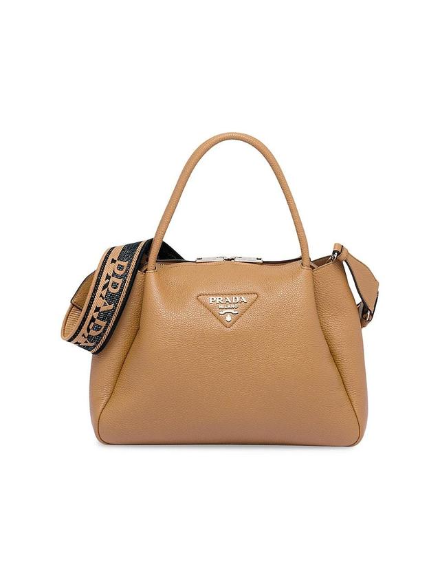 Womens Medium Leather Handbag Product Image