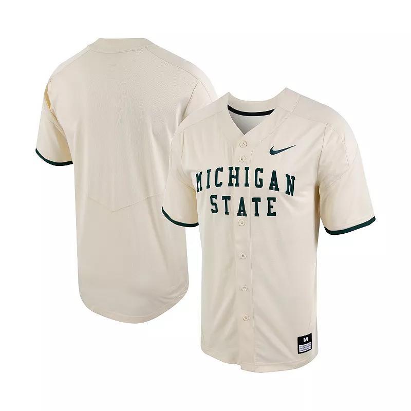 Michigan State Nike Mens College Full-Button Baseball Jersey Product Image