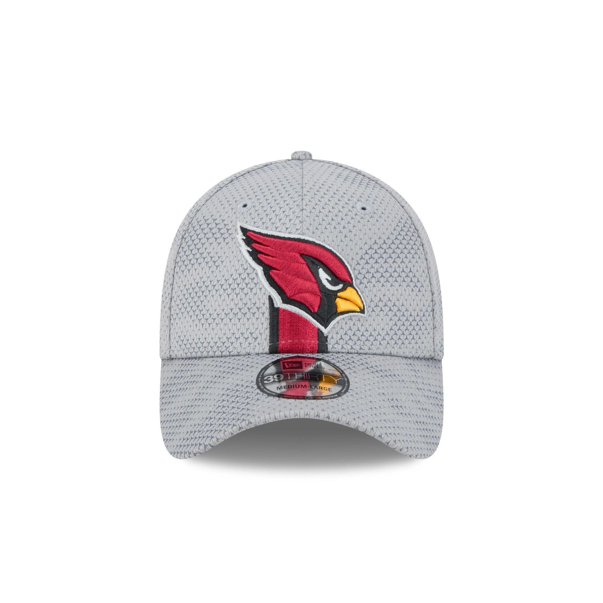 Arizona Cardinals 2024 Sideline Gray 39THIRTY Stretch Fit Hat Male Product Image