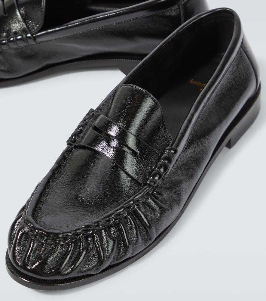 Le Loafer Monogram Leather Loafers In Black Product Image