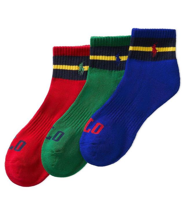 Polo Ralph Lauren Polo Ralph Lauren Quarter Socks 3-Pack Product Image