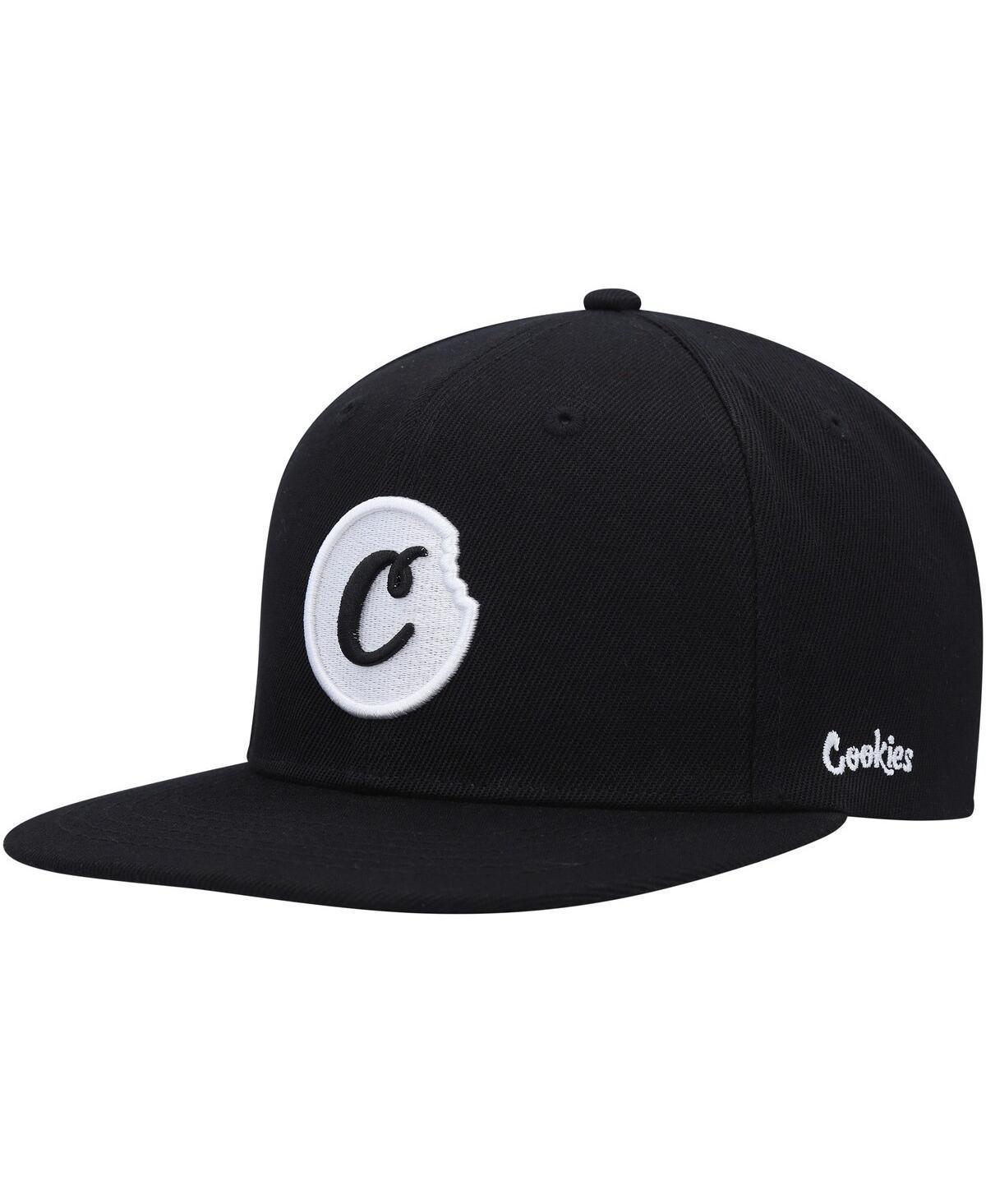 Mens Cookies Black C-Bite Snapback Hat Product Image