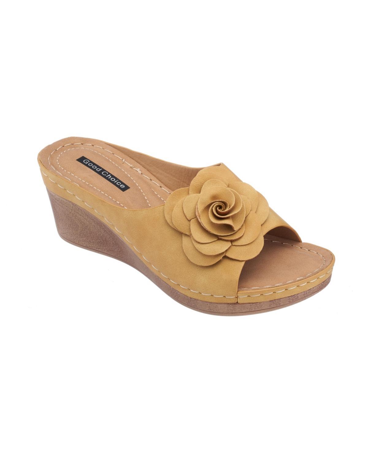 Gc Shoes Tokyo Floral Wedge Sandal Product Image