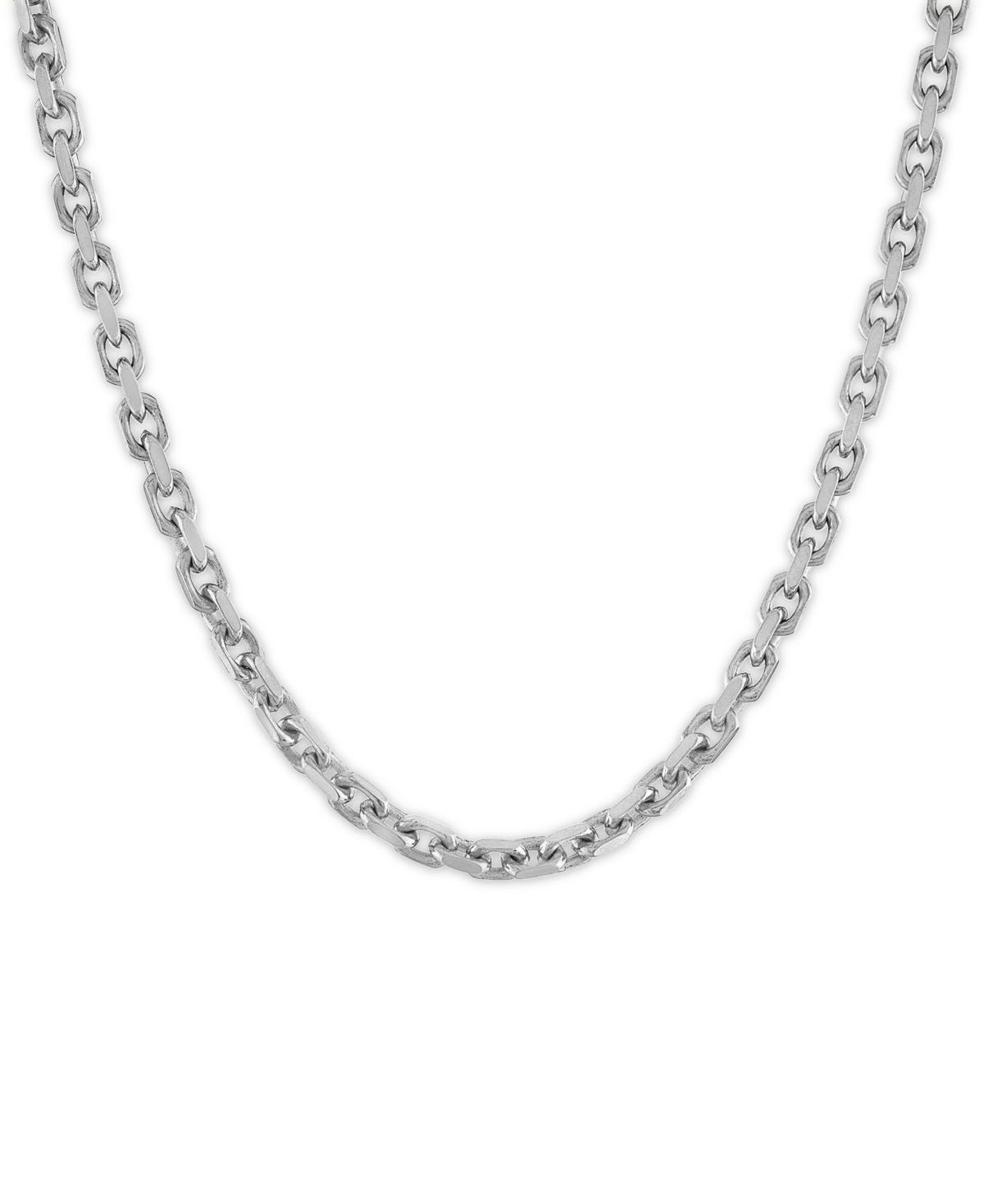 Esquire Mens Jewelry Cable Link 24 Chain Necklace, Created for Macys Product Image