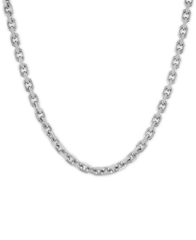 Esquire Mens Jewelry Cable Link 24 Chain Necklace, Created for Macys Product Image