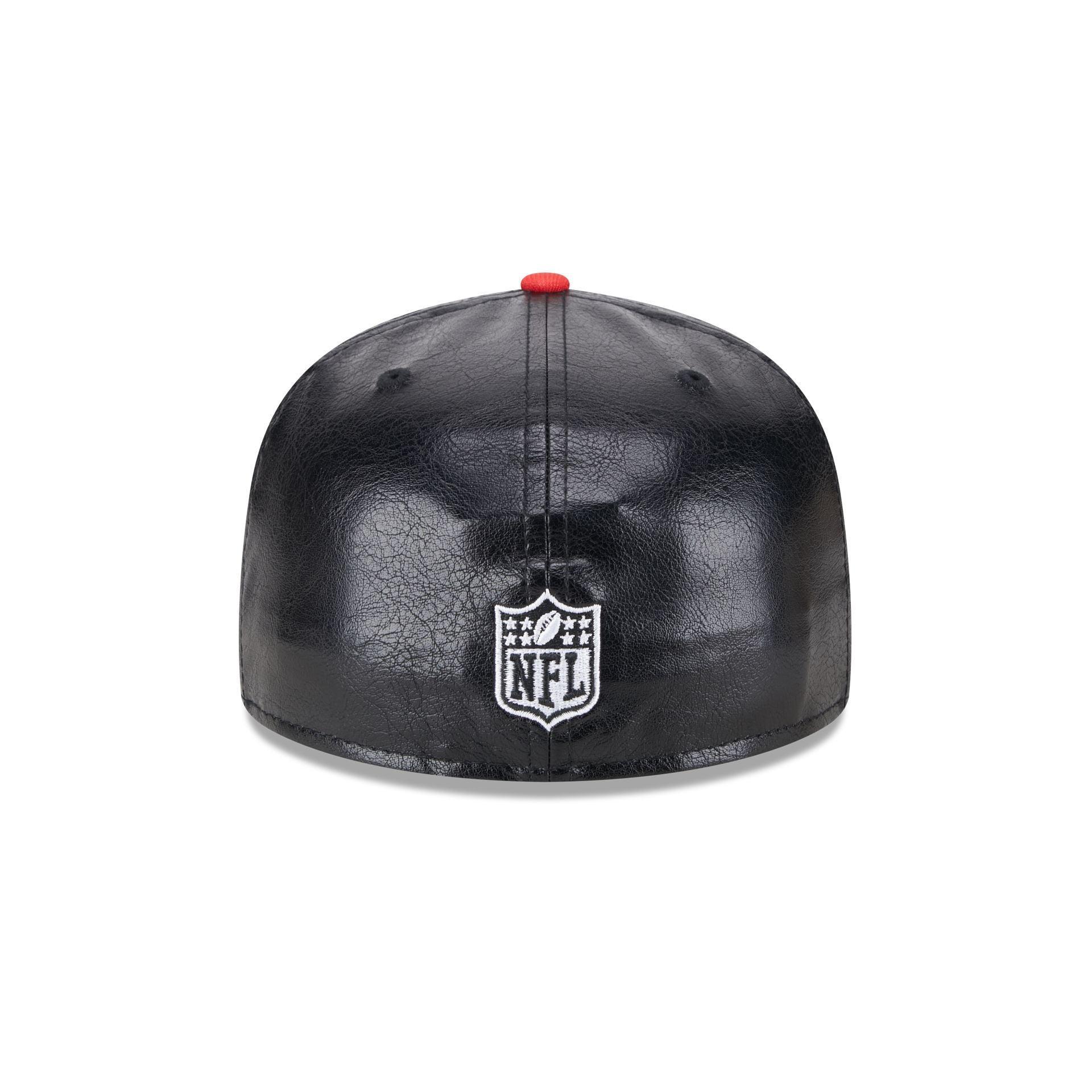 Kansas City Chiefs Faux Leather Crown 59FIFTY Fitted Hat Male Product Image