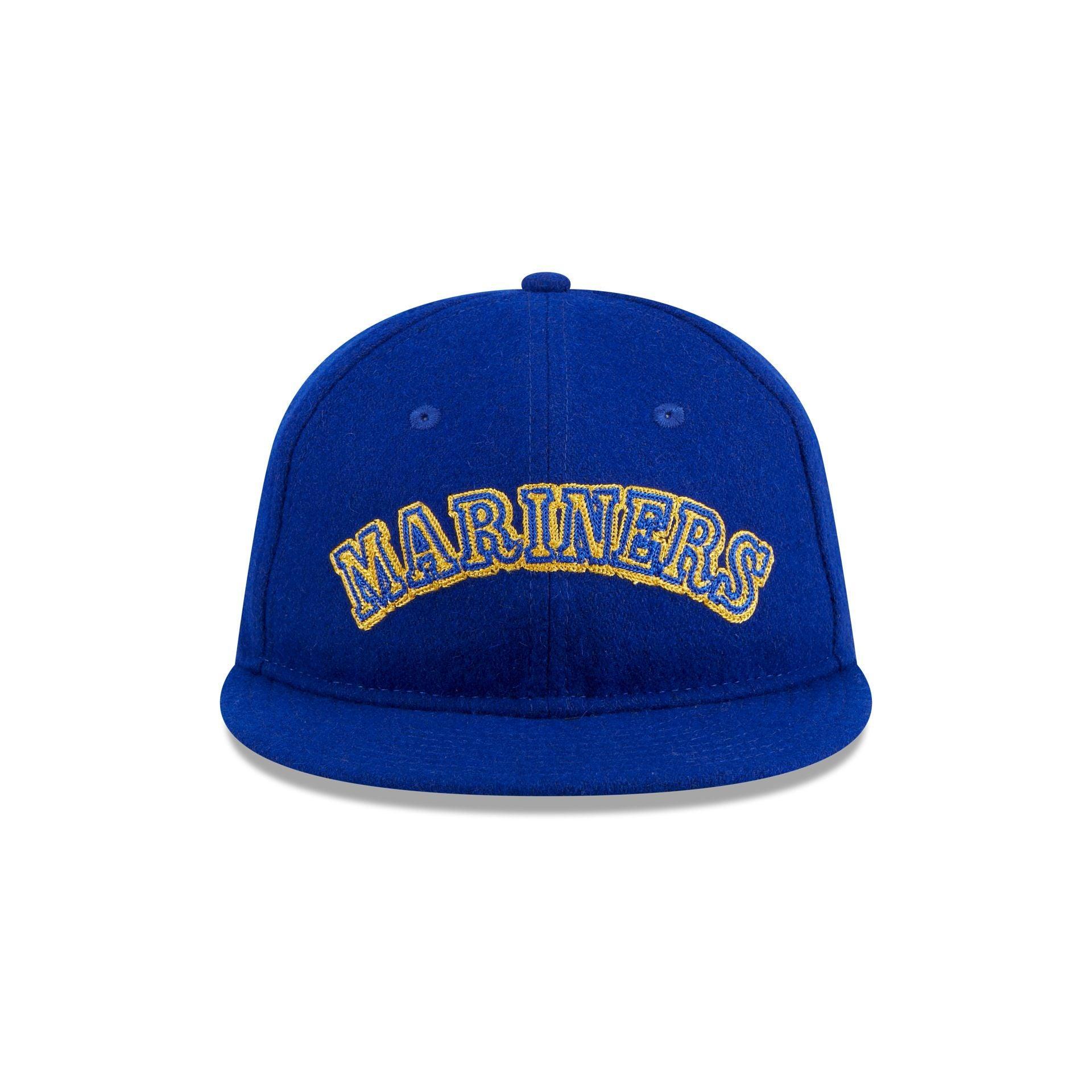 Seattle Mariners Melton Wool Retro Crown 9FIFTY Adjustable Hat Male Product Image