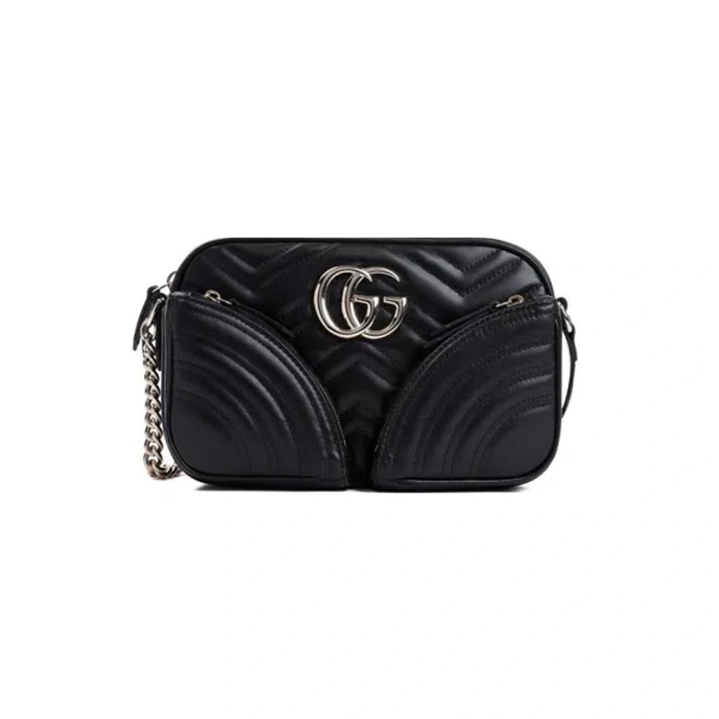 Marmont 2.0 Gg Shoulder Bag In Black Product Image