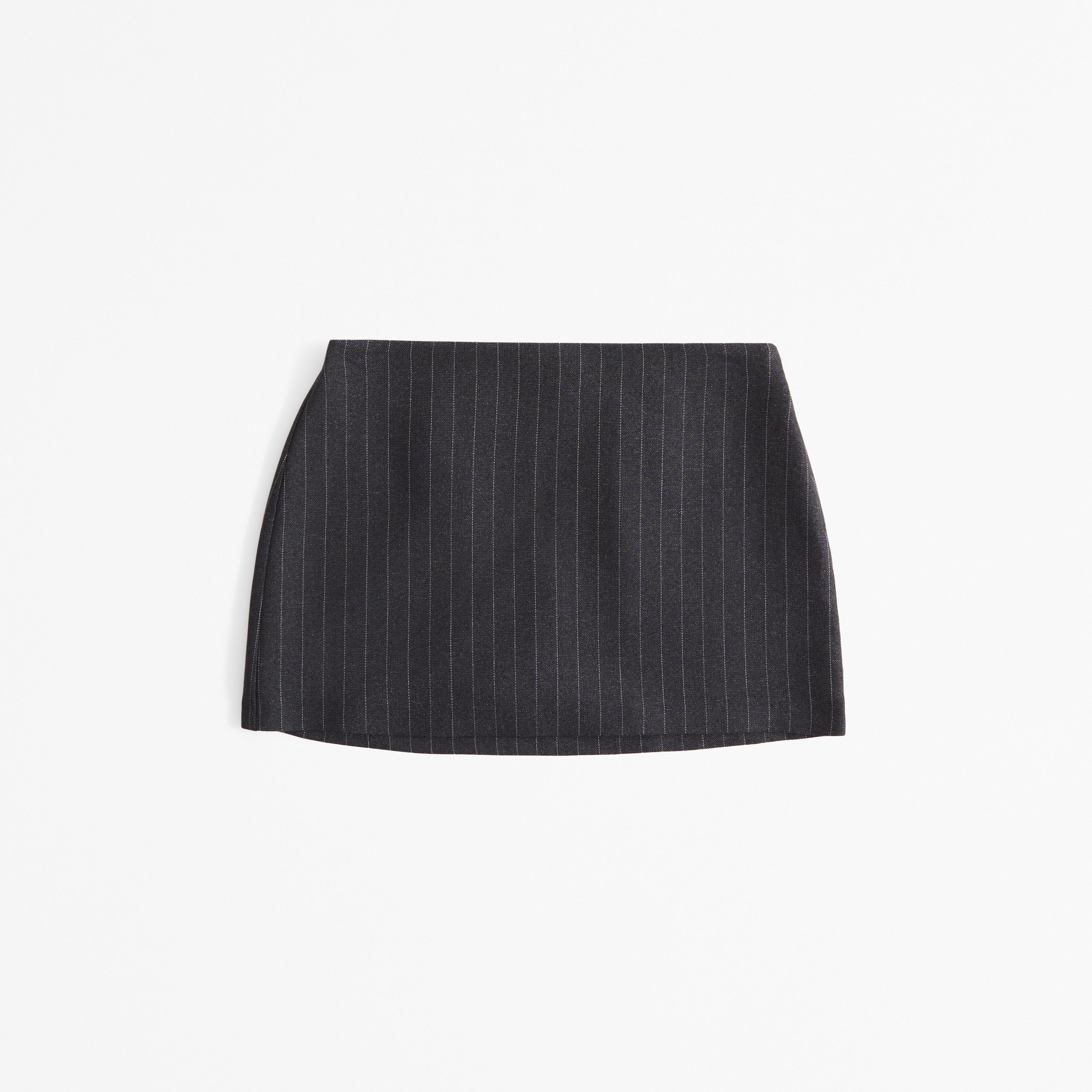 Mid Rise Tailored Mini Skort Product Image