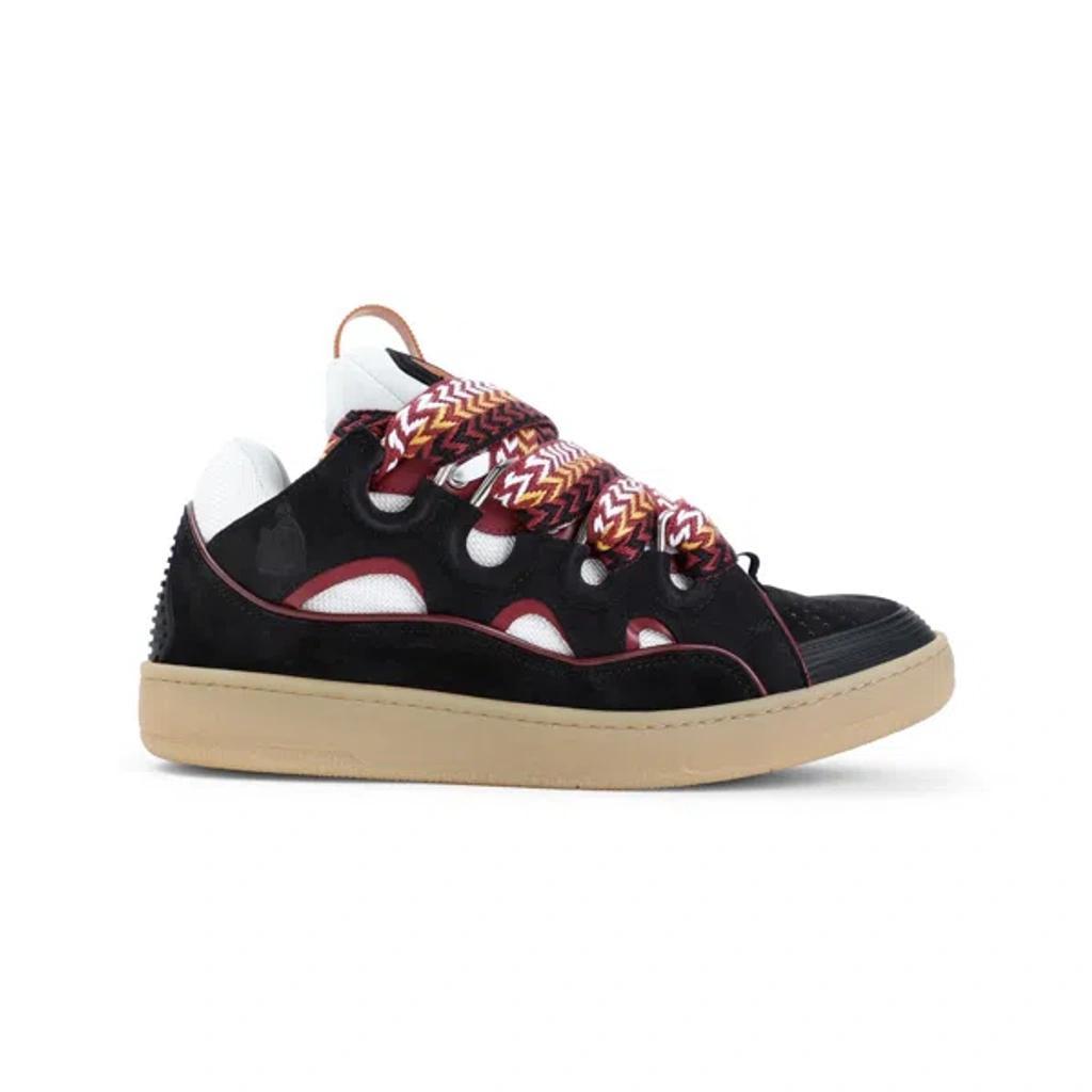 LANVIN Curb Sneakers In Black Product Image