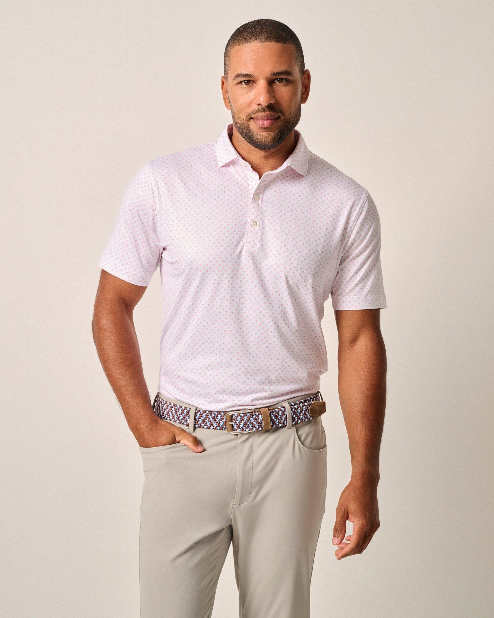 johnnie-O Performance Jersey Polo - Prescott Product Image