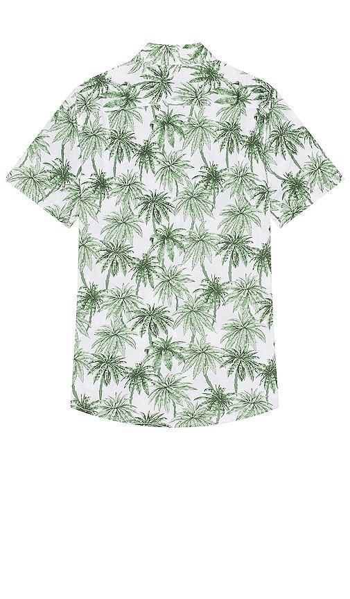 Mens Jack Air Jungle Palms Printed Short-Sleeve Shirt Product Image