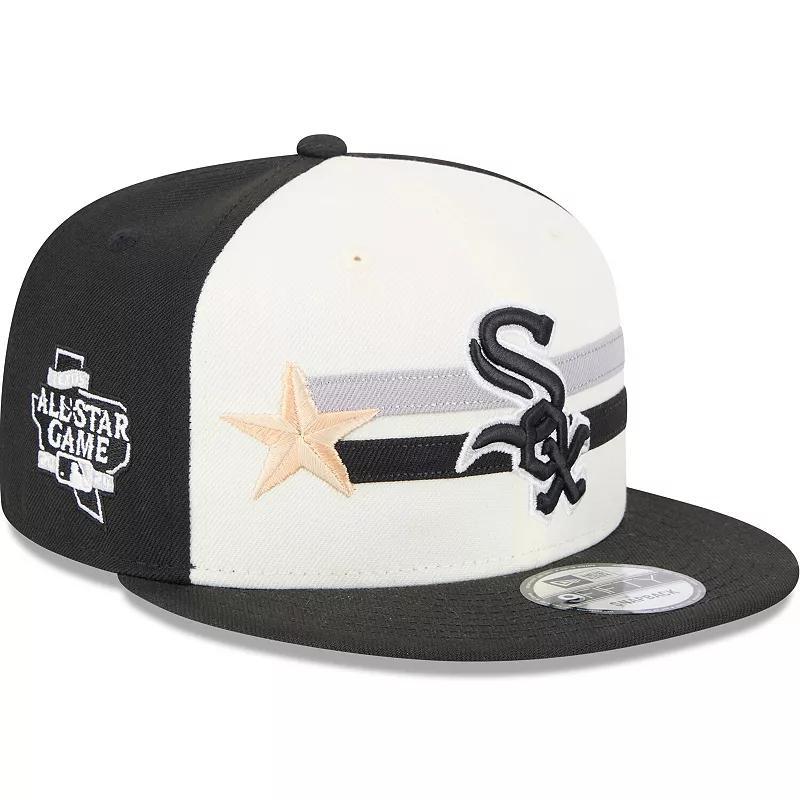 Mens New Era Cream/Black Chicago White Sox 2024 MLB All-Star Game Workout 9FIFTY Snapback Hat Product Image