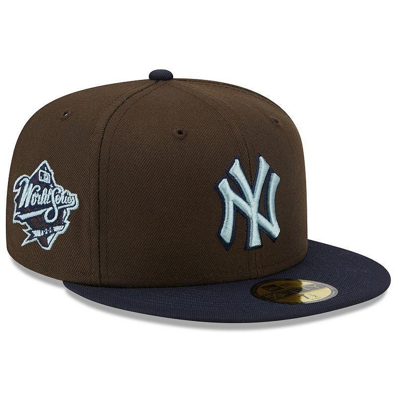 Mens New Era /Navy New York Yankees 1999 World Series Walnut 9FIFTY Fitted Hat Product Image