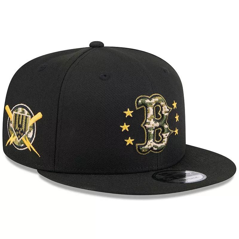 Mens New Era Boston Red Sox 2024 Armed Forces Day 9FIFTY Snapback Hat Product Image