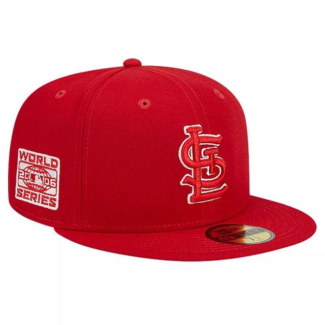 Mens New Era St. Louis Cardinals Logo 59FIFTY Fitted Hat Product Image