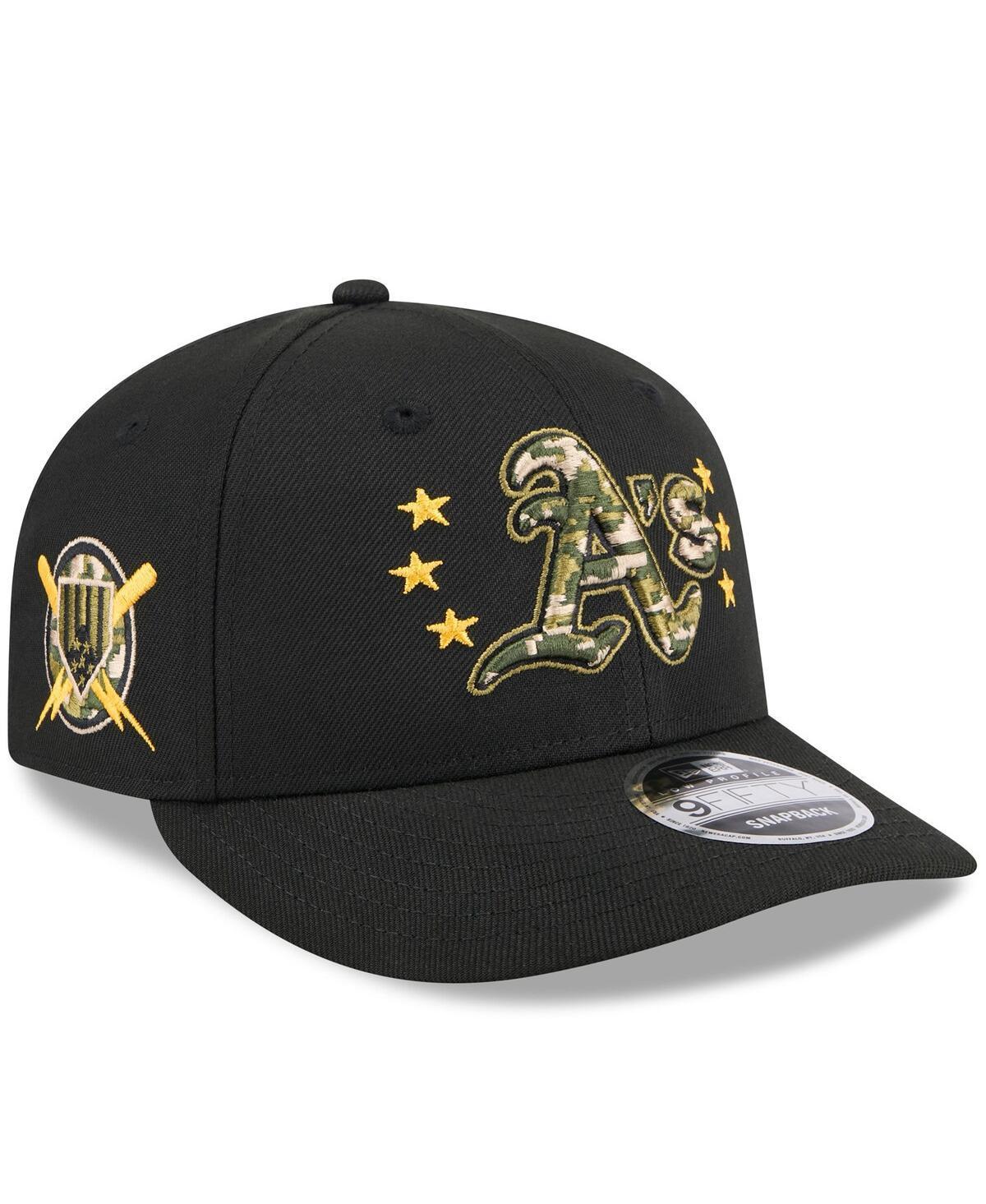 Mens New Era Atlanta Braves 2024 Armed Forces Day Low Profile 9FIFTY Snapback Hat Product Image