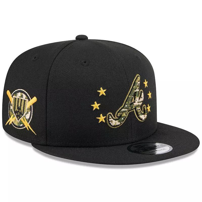 Mens New Era Atlanta Braves 2024 Armed Forces Day 9FIFTY Snapback Hat Product Image