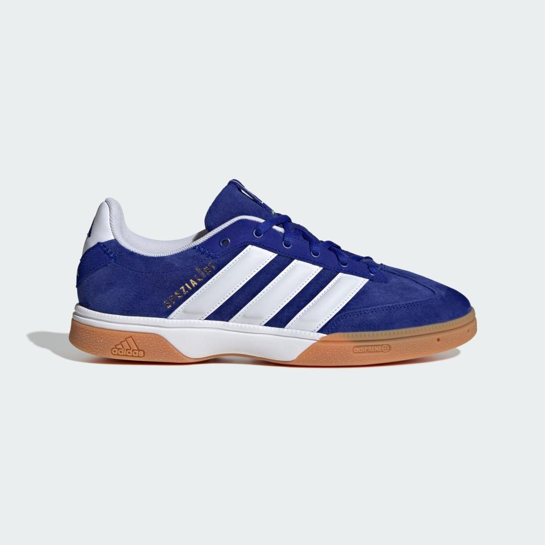 adidas Spezialist Indoor Shoes Lucid Blue 11 Mens Product Image