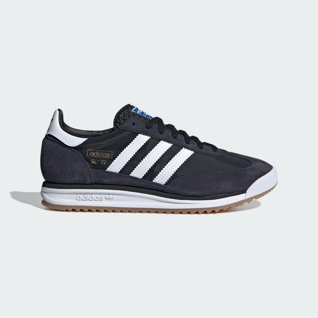 adidas SL 72 RS Shoes Core Black M 7 / W 8 Mens Product Image