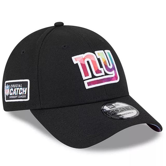 Mens New Era New York Giants 2023 NFL Crucial Catch 9FORTY Adjustable Hat Product Image