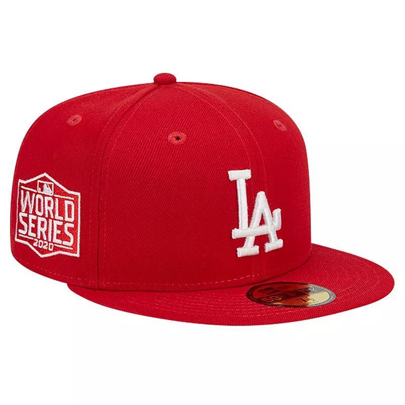 Mens New Era Los Angeles Dodgers Logo 59FIFTY Fitted Hat Product Image