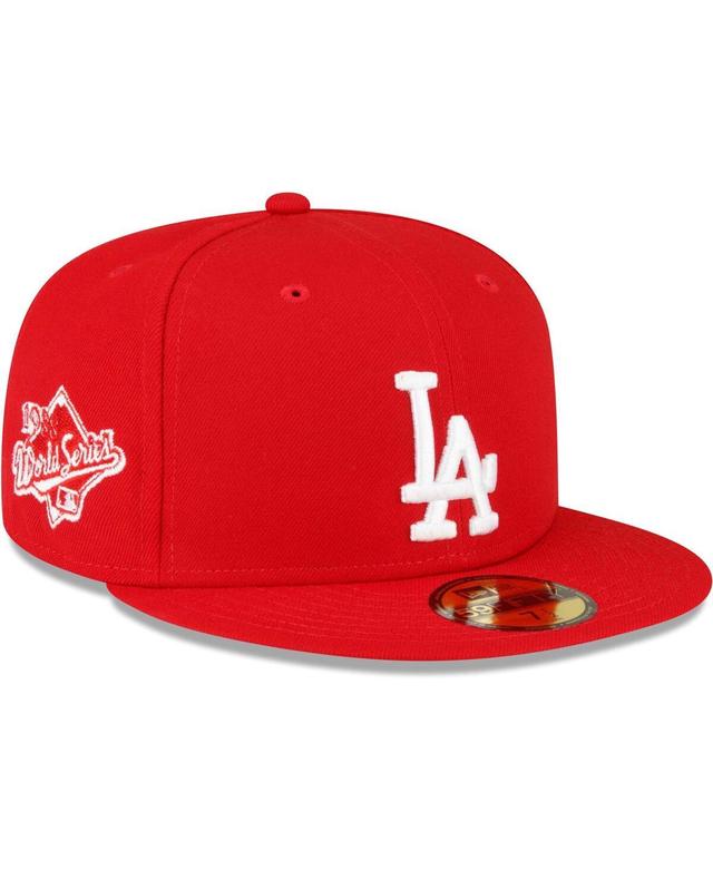 Mens New Era Los Angeles Dodgers Sidepatch 59FIFTY Fitted Hat Product Image