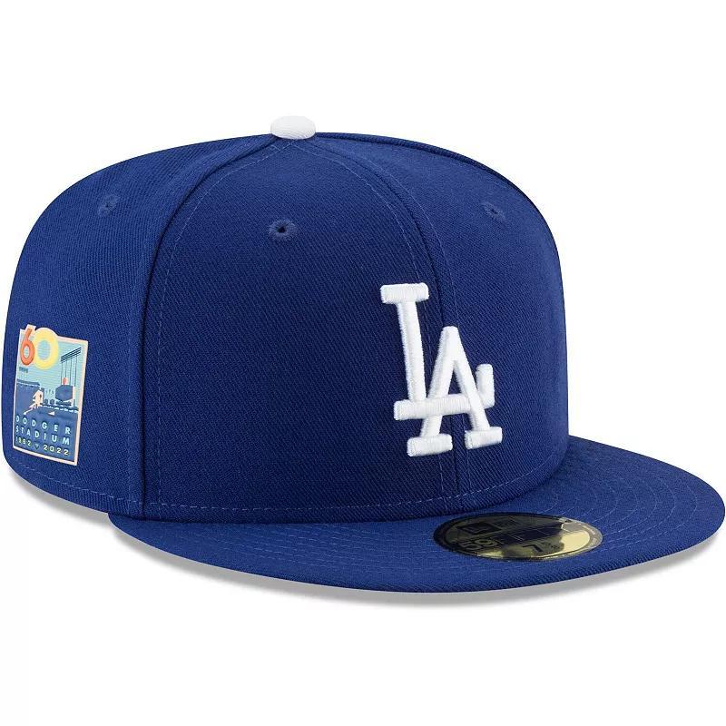 Mens New Era Royal Los Angeles Dodgers 60th Anniversary Authentic Collection On-Field 59FIFTY Fitted Hat Product Image