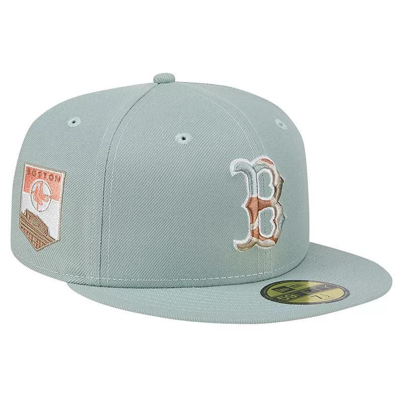 Mens New Era Boston Red Sox Spring Forest 59FIFTY Fitted Hat Product Image