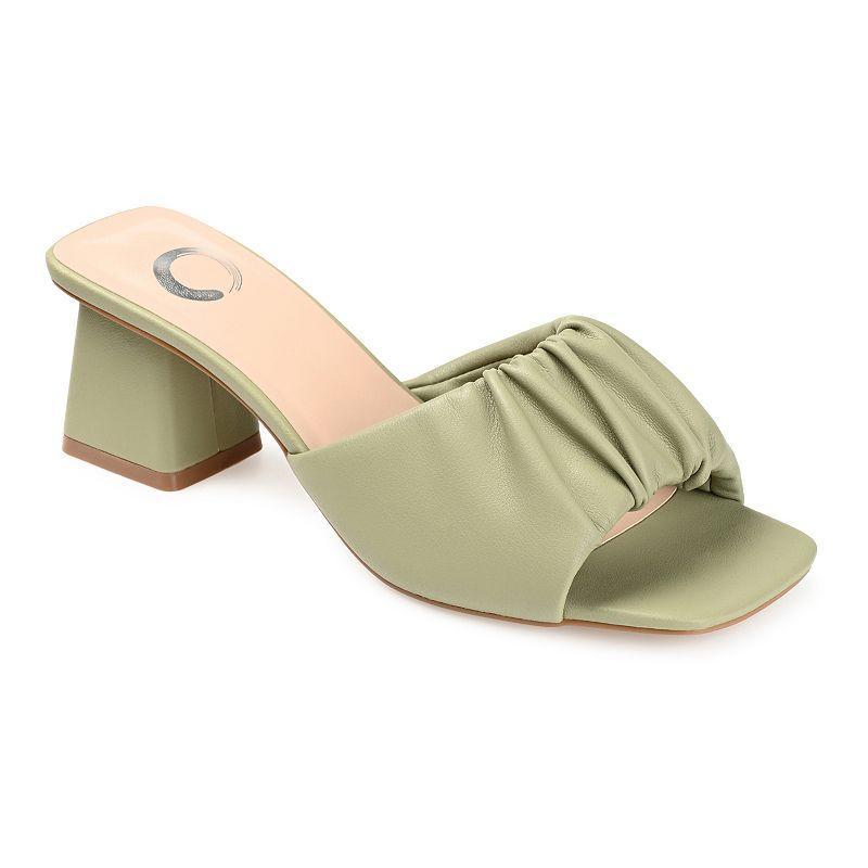 Journee Collection Briarr Womens Heeled Slide Sandals Product Image