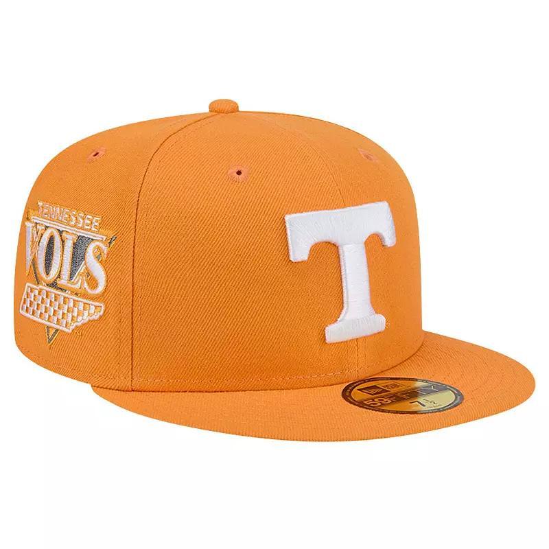 Mens New Era Tennessee Orange Tennessee Volunteers Throwback 59FIFTY Fitted Hat Product Image